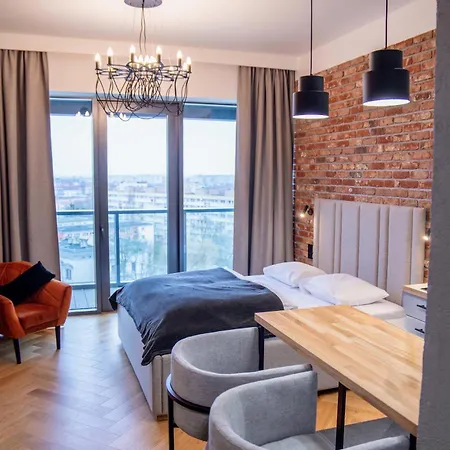 Hanza Tower Premium Apartamento